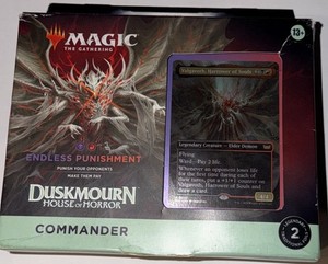 mtg endless punishment card list (Duskmourn Commander) // Commander (Valgavoth, Harrower of Souls) deck // Moxfield MTG Deck Builder 10 cards to Upgrade the