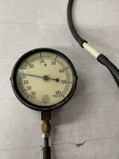 Vintage Car Vacuum Pressure Gauge Us Gauge Company Ny Duragauge -very Rare Vintage Car Vacuum Pressure Gauge Us Gauge Company Ny Duragauge -very Rare
