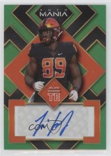 2022 Wild Card Mania Square Green Rainbow Jelani Woods Rookie Auto RC 0ui5. rookie card picture