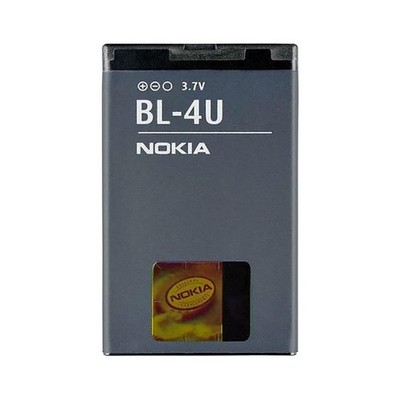 Batteria BL-4U Agli Ioni Di Litio 1200 MAh – Compatibile Con Nokia 301, 500, 515, 5250, 5530, 6600, C5, E75, Asha 210 (Polimeri Di Litio, 3,7V)