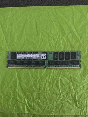 SK Hynix 32GB 2Rx4 PC4-2400T-RB1-11 ECC Reg Server Memory HMA84GR7MFR4N-UH