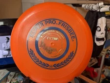 Wham-o Frisbee Super Pro 1975 Octad 50 mold Tournament used by HOF Gary Shubert
