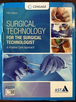 Surgical Technology for the Surgical Technologist 5th Ed Cengage AST