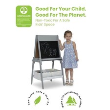 Delta Children Chelsea Double-Sided Storage Easel with Paper Roll and Magnets