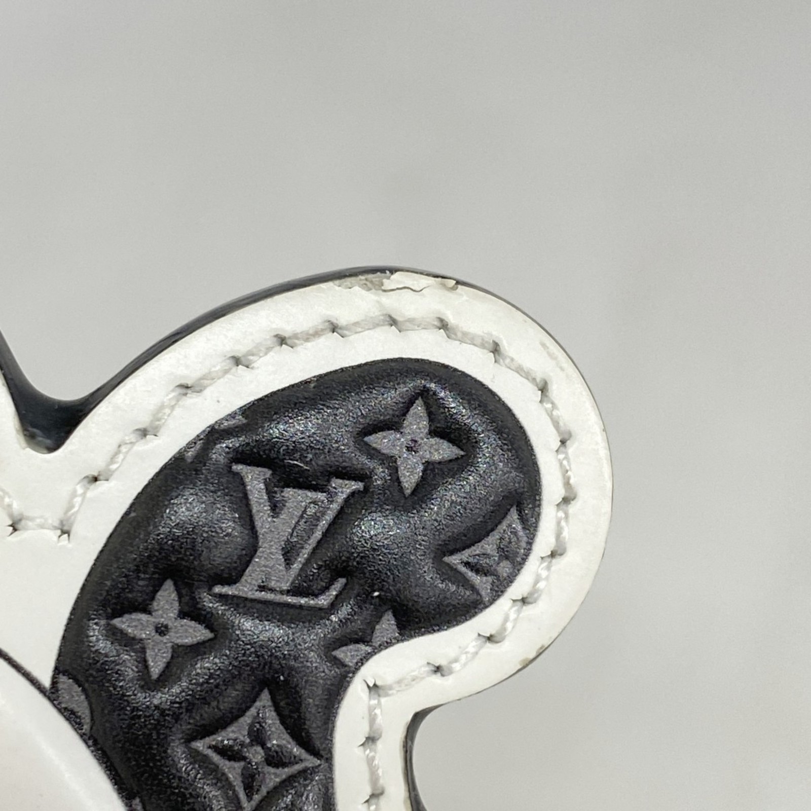 Louis Vuitton Monogram Eclipse Reverse Keychain w… - image 3