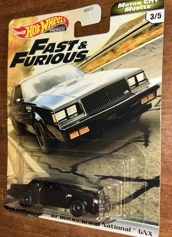 HOTWHEELS '87 BUICK GRAND NATIONAL GNX FAST & FURIOUS 3/5 全新 — 第 2/4 张图片