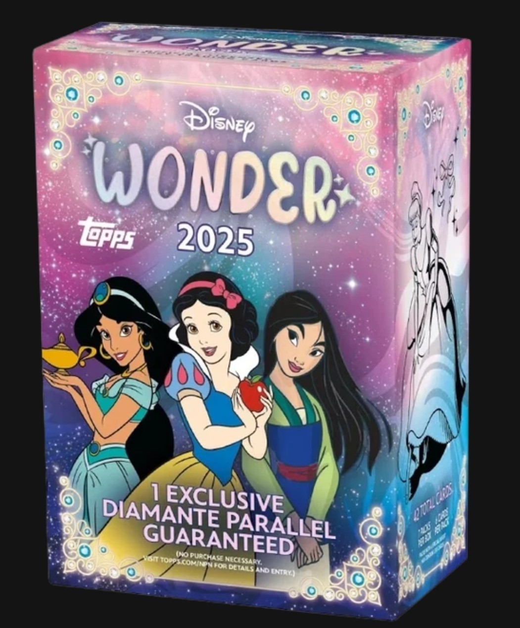 2025 TOPPS DISNEY WONDER Value Blaster BOX (42 Cards) Brand New Sealed QTY