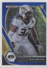 2021 Panini Prizm Draft Picks Blue Shimmer Prizm 9/13 Nick Bolton #148 0r4o