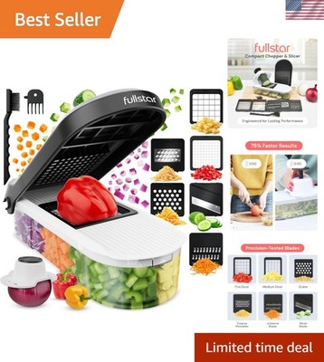 Elegant 6-in-1 Vegetable Slicer & Chopper - Perfect Kitchen Gift for Home Chefs