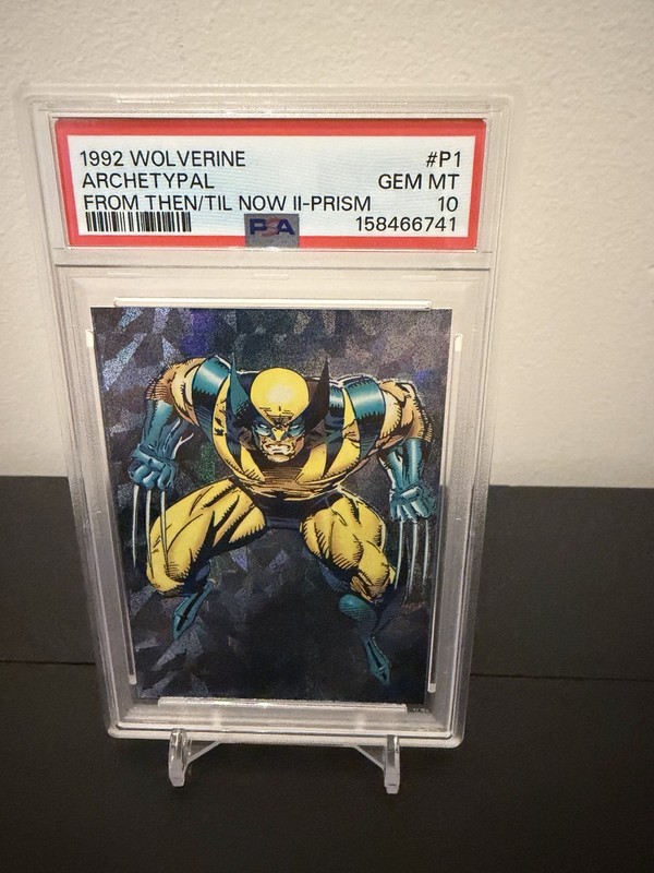 Marvel 1992 Wolverine Archetypal From Then TIL Now II Prism P1 PSA 10 POP 25