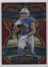 2019 Panini Select Concourse Maroon Prizm 8/149 TJ Hockenson #38 0n3r