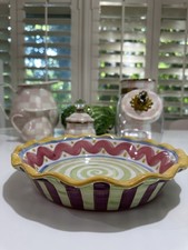 Mackenzie Childs Piccadilly Pie Dish