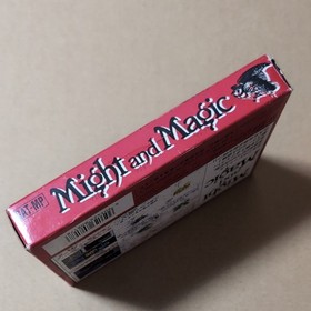 Might & Magic Famicom NES Japan Box Manual Map Tested Retro RPG from Japan