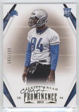 2013 Panini Prominence Gold 93/199 Ezekiel Ansah #134 b9e