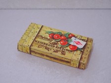 Trump Dujardin Brandy Cherries Chocolates Cardboard Box - Vintage - Advertising