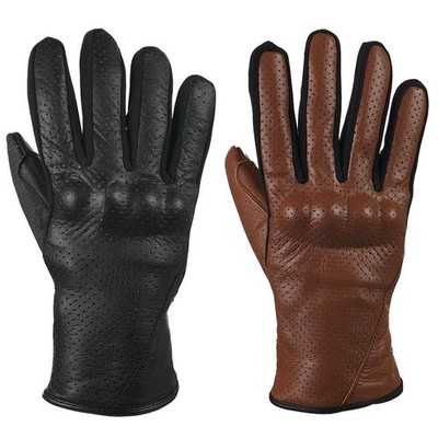 BikeIt Cruiser Air Motorrad Sommer Handschuhe Motorrad Retro Vintage Bike Glove