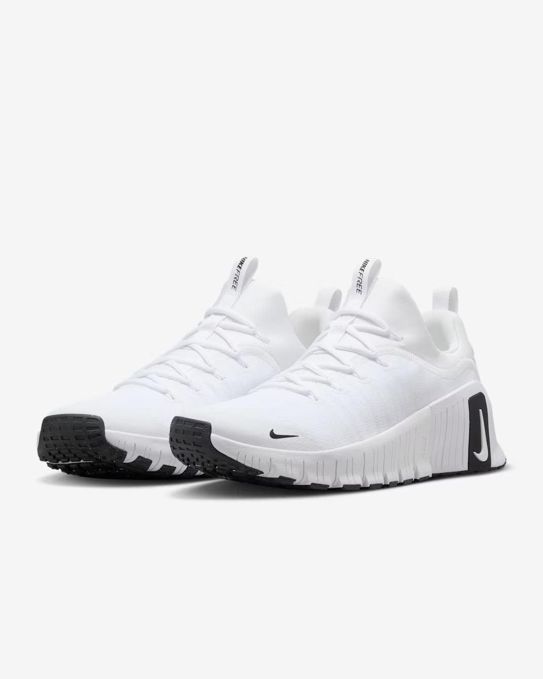 Nike Free Metcon 6 White Black Training Shoe FJ7127-101 Men's Sizes