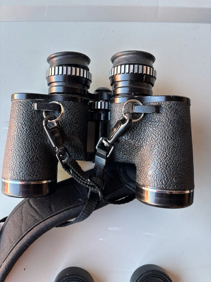 Binoculares Tasco vintage 7x35 mm - gran angular - con estuche Foto 3 de 4