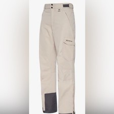 Arctix Mens Cargo Snow Pants Quiet Grey Insulated Ski Bibs XL 40-42W 32L