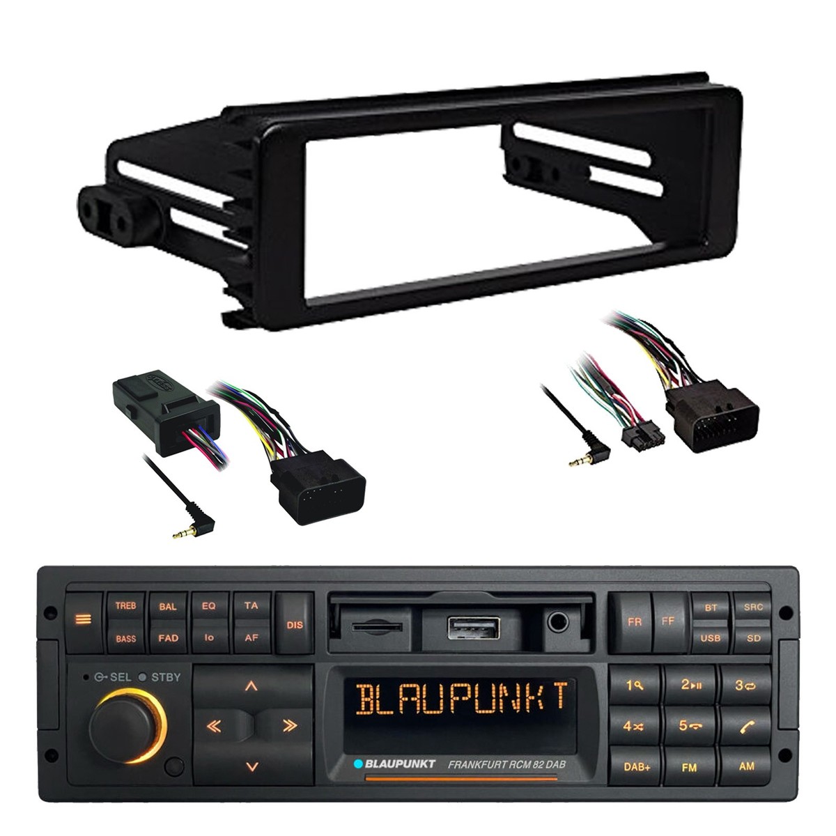 Blaupunkt 90's Retro Bluetooth Receiver w/ Harley Radio Install +