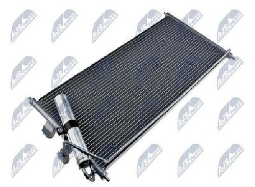 NTY AC Condenser CCS-NS-024 With Drier For Nissan Aluminium 310x733x16mm