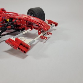 Vintage LEGO Ferrari F1 8674 Racer 1:8 Indy Race Car Stickers Clean 98% Complete