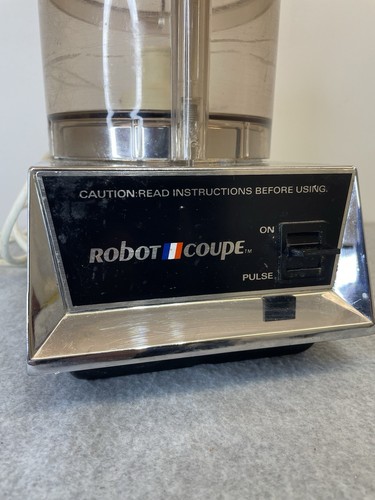 Robot Coupe Food Processor RC 2B Chrome FRANCE Heavy Duty, WORKS - Picture 10 of 12