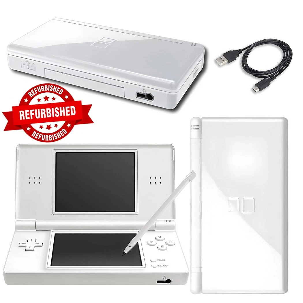 Nintendo DS Lite 白＋ソフト13本】動作確認・充電ケーブル付