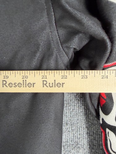 Reason x Dodge Jacket Demon SRT Men Large Black Bomber Lined Varsity Racing - Picture 8 of 17
