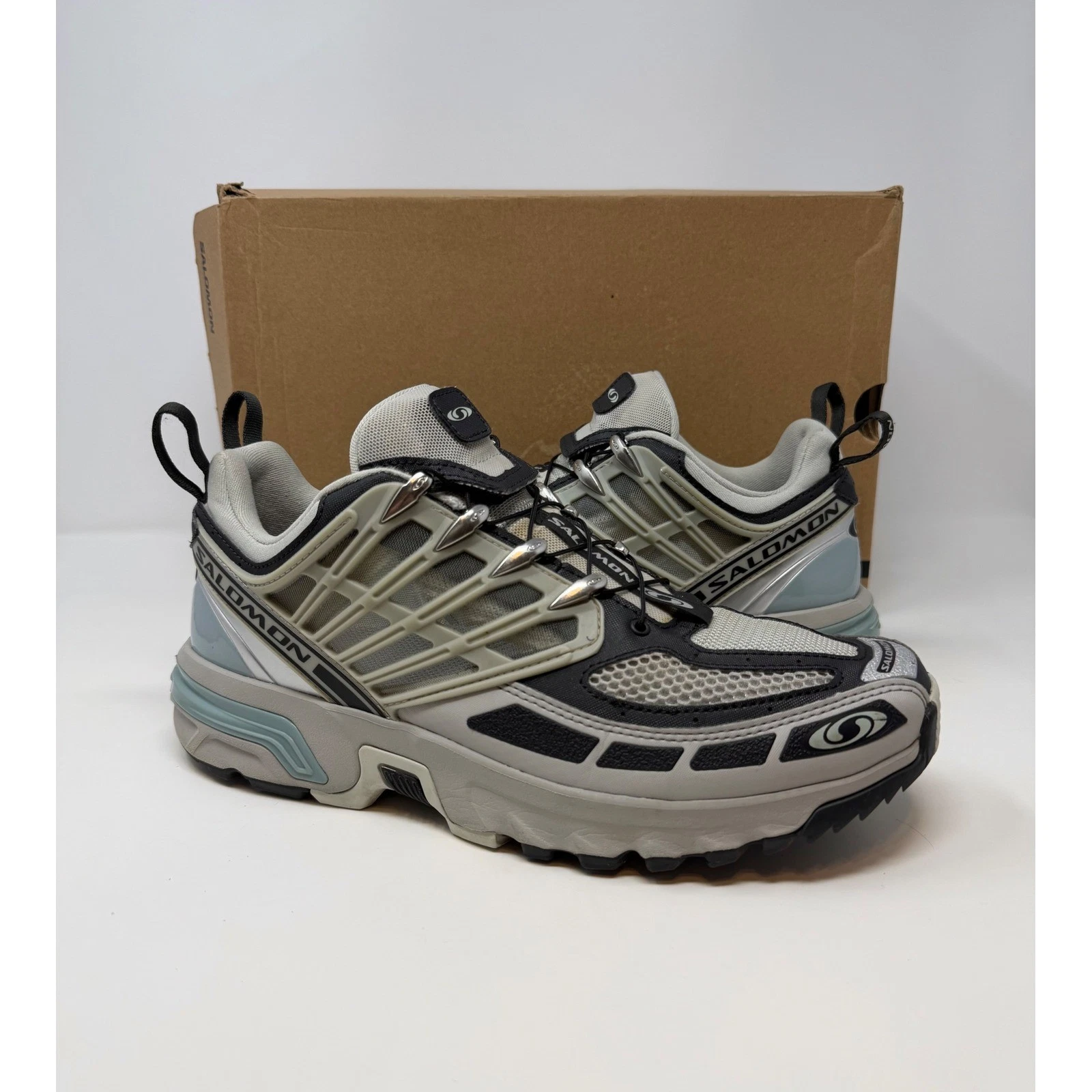 Salomon ACS PRO Sneaker Metal Phantom Size 9.5 US