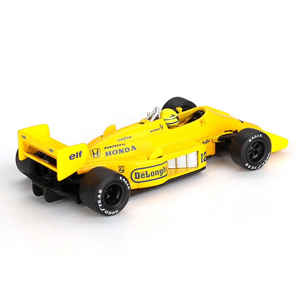MINI GT LOTUS 99T #12 AYRTON SENNA 1987 MONACO GRAND PRIX WINNER 1