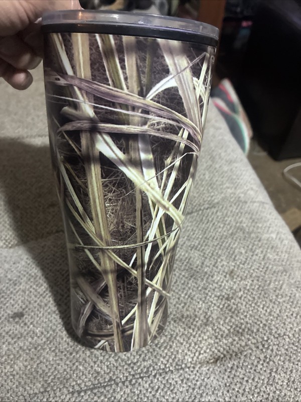 Mossy Oak Shadow Grass Blade Tumbler with Lid Stainless Steel