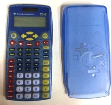Texas Instruments TI-15 Explorer Elementary Calculator W/Cover #2