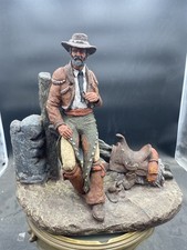 1978 Daniel Monfort Original Western Sculpture The Vaquero W/ Tag
