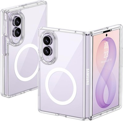 Hülle für Samsung Galaxy Z Fold 8 5G Silikon Schutzhülle Case MagSafe Klar