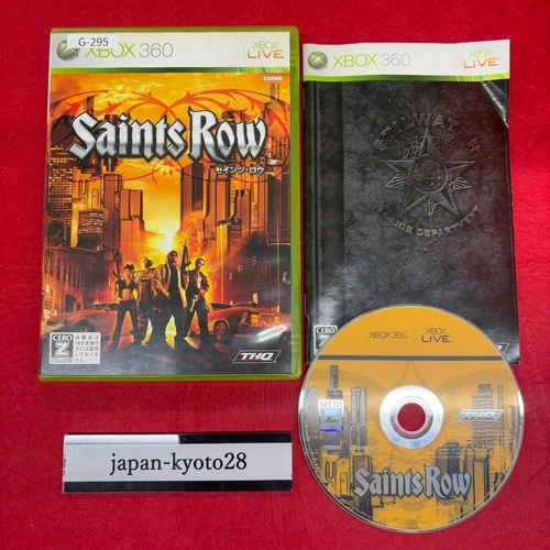 Saints Row 2007 Microsoft Xbox 360 THQ Volition From Japan