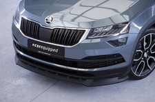 Cup Spoiler Lippe Front Ansatz Schwert für Skoda Karoq CSL495