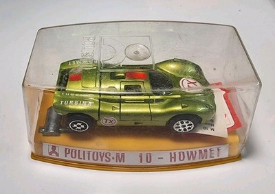 ミニカー POLITOYS M 10 HOWMET TX Vintage Polistil Politoys M Green 10-Howmet TX 1/43 Diecast Italy