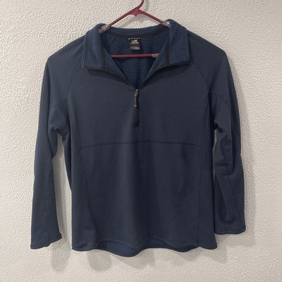 ZeroXposur Mens Blue XXL Power Flex Pullover 1/4 Zip Sweatshirt