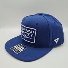 Tampa Bay Lightning Pro Prime Flat Brim Fanatics Adjustable Snapback Cap OSFM