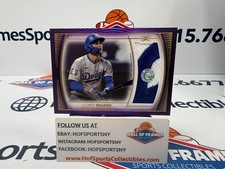 2021 TOPPS DEFINITIVE COREY SEAGER GAME WORN PATCH #3/5 MLB HOLO