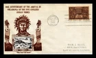 US COVER INDIAN CENTENNIAL FIRST DAY ISSUE SCOTT 972 CROSBY PHOTO CACHET