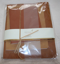 Papyrus NOTEBOOK SET 3-Pack LINED PAGES Journals NOTEPADS Tan Brown NEW sealed