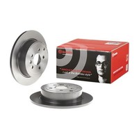 2X Brembo Bremsscheiben 302Mm Voll Hinten Passend FÜR Land Rover Freelander