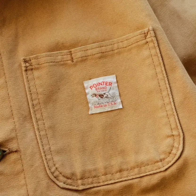 Pointer Duck Canvas Chore Jacket - Made in USA, S… - image 7