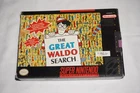 Great Waldo Search (Super Nintendo SNES) with Box No Manual