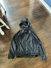 Nike Stride Mens Black Hooded Full-Zip Windbr...