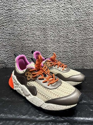 NWOB Flower Mountain Kotetsu Lace Up Sneakers Multicolor FM36015 Mens Size 8 US