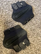 Splint Boots Black Toklat Small Horse Neoprene Tendon Boots