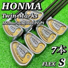 HONMA Twin Marks Memorial 2000-ProI 2S Iron Set 6pcs 6-11.SW Stiff Flex Japan